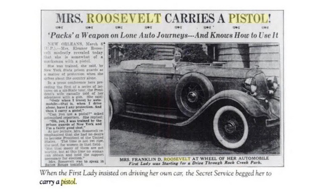 Eleanor Roosevelt Newspaper