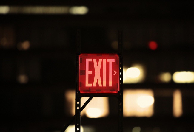 exit sign