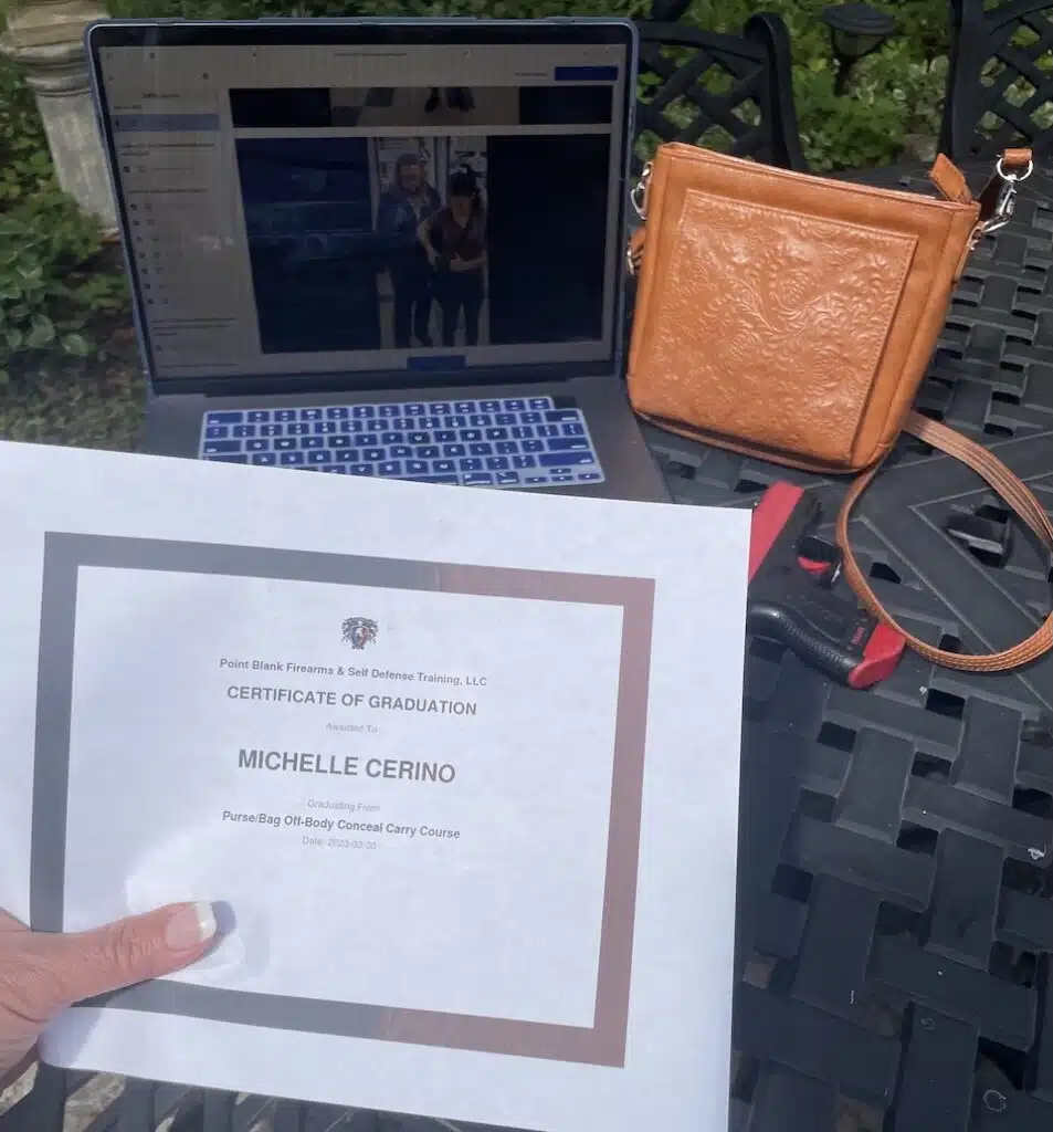 Cerino-certificate-conceal-carry-class- Gun Tote'n Mamas